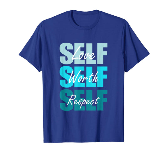 Turquoise Self-ish X 3 Turquoise Color Graphic T-Shirt