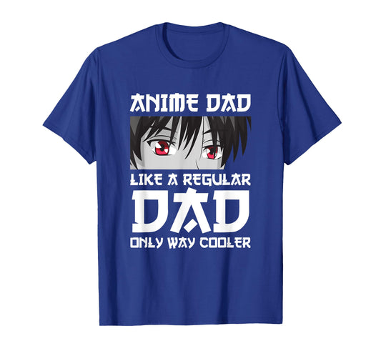 Funny Father's Day Anime Dad Cute Japanese Anime Dad Otaku T-Shirt