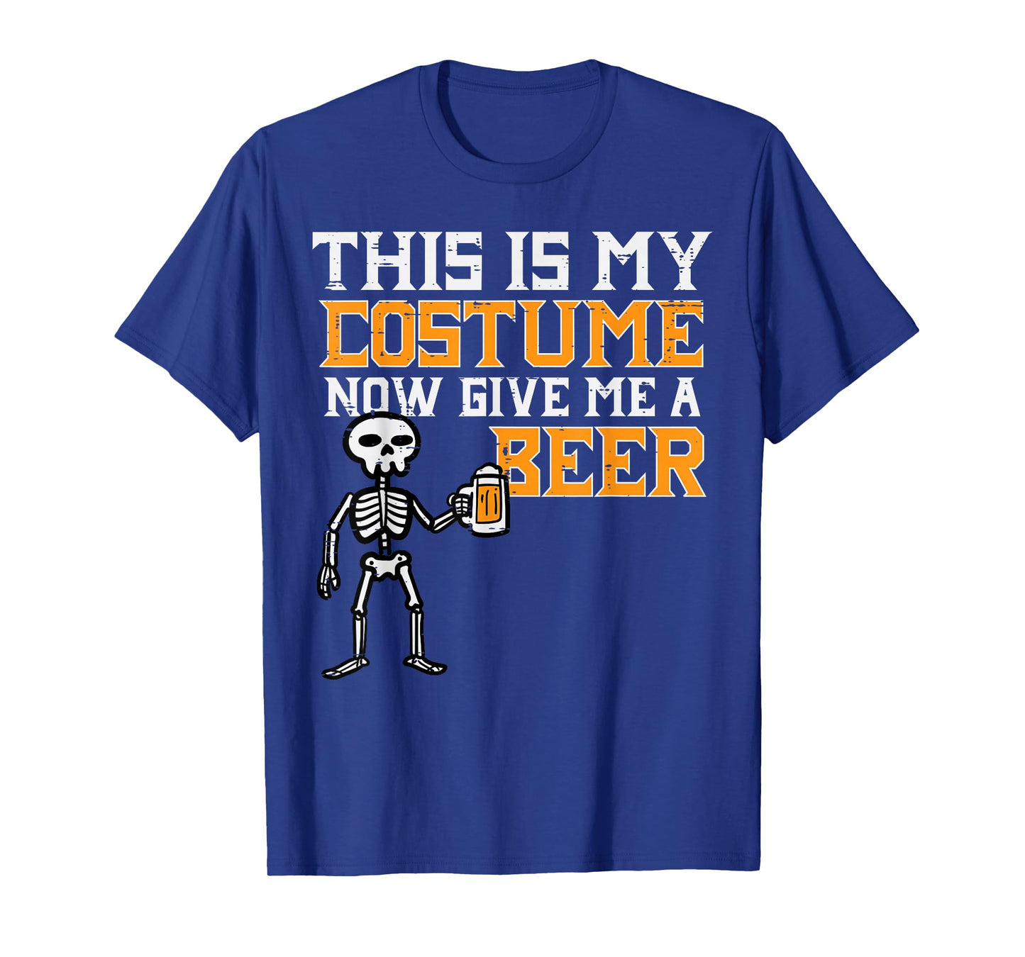 This Is My Costume Funny Skeleton Halloween Men Dad T-Shirt