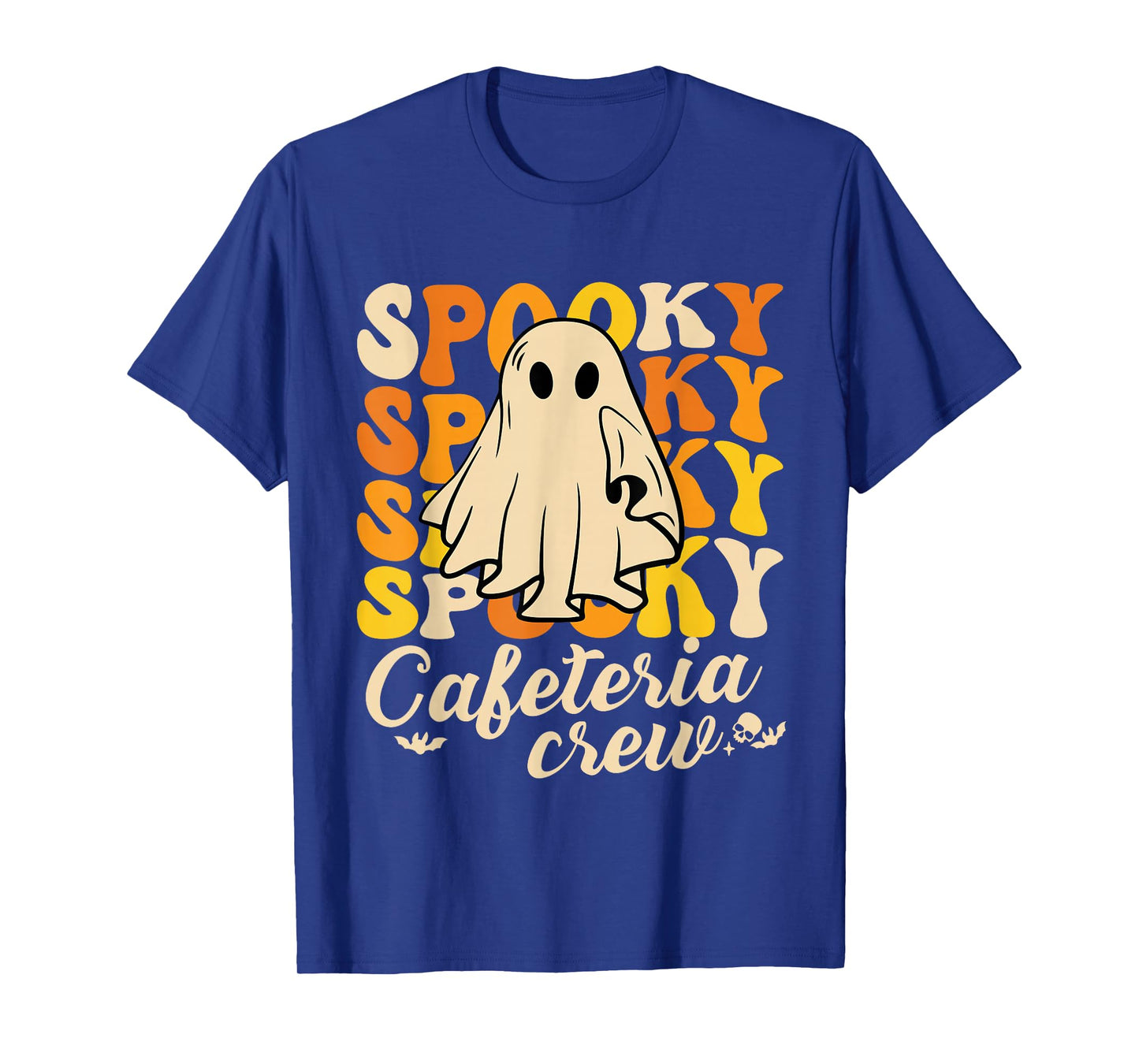 Spooky Cafeteria Crew Squad Halloween Costume Lunch Lady Tee T-Shirt