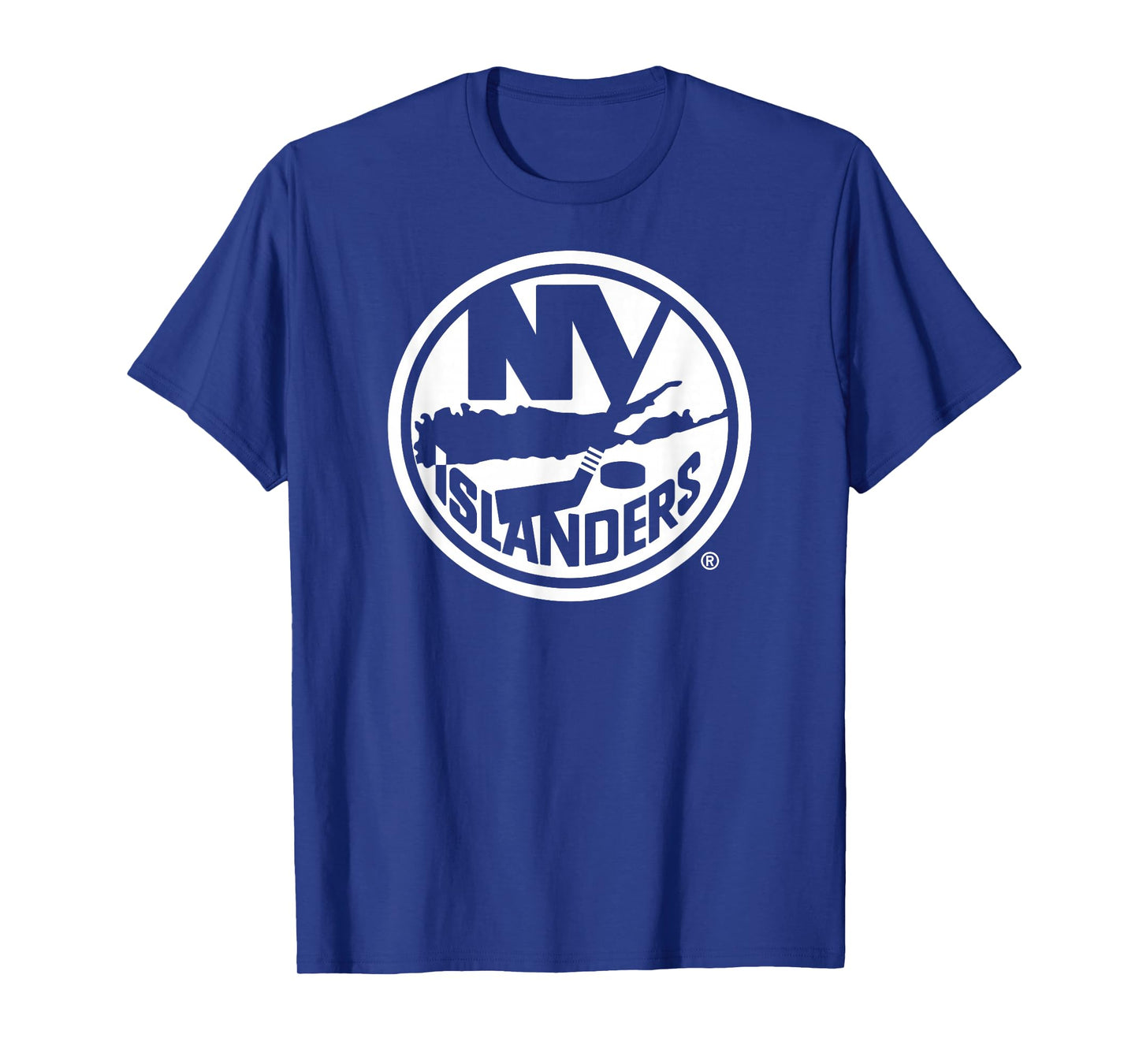 New York Islanders Two Tone Black NHL Officially Licensed T-Shirt