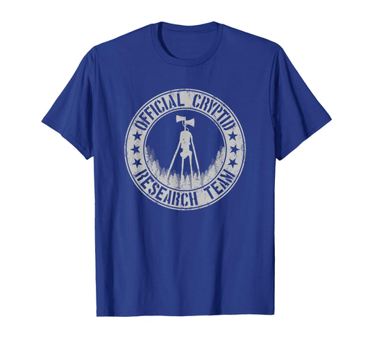 Official Cryptid Research Team Sirenhead Cryptids Siren Head T-Shirt