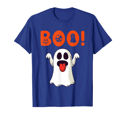 Funny Boo Ghost Tee For Halloween Day T-Shirt