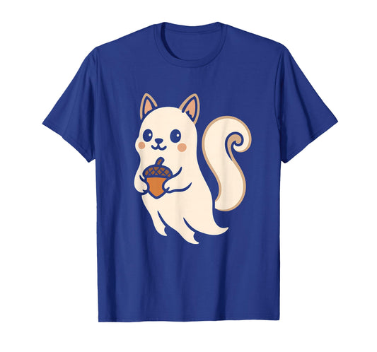 Ghost Squirrel with Acorn T-Shirt