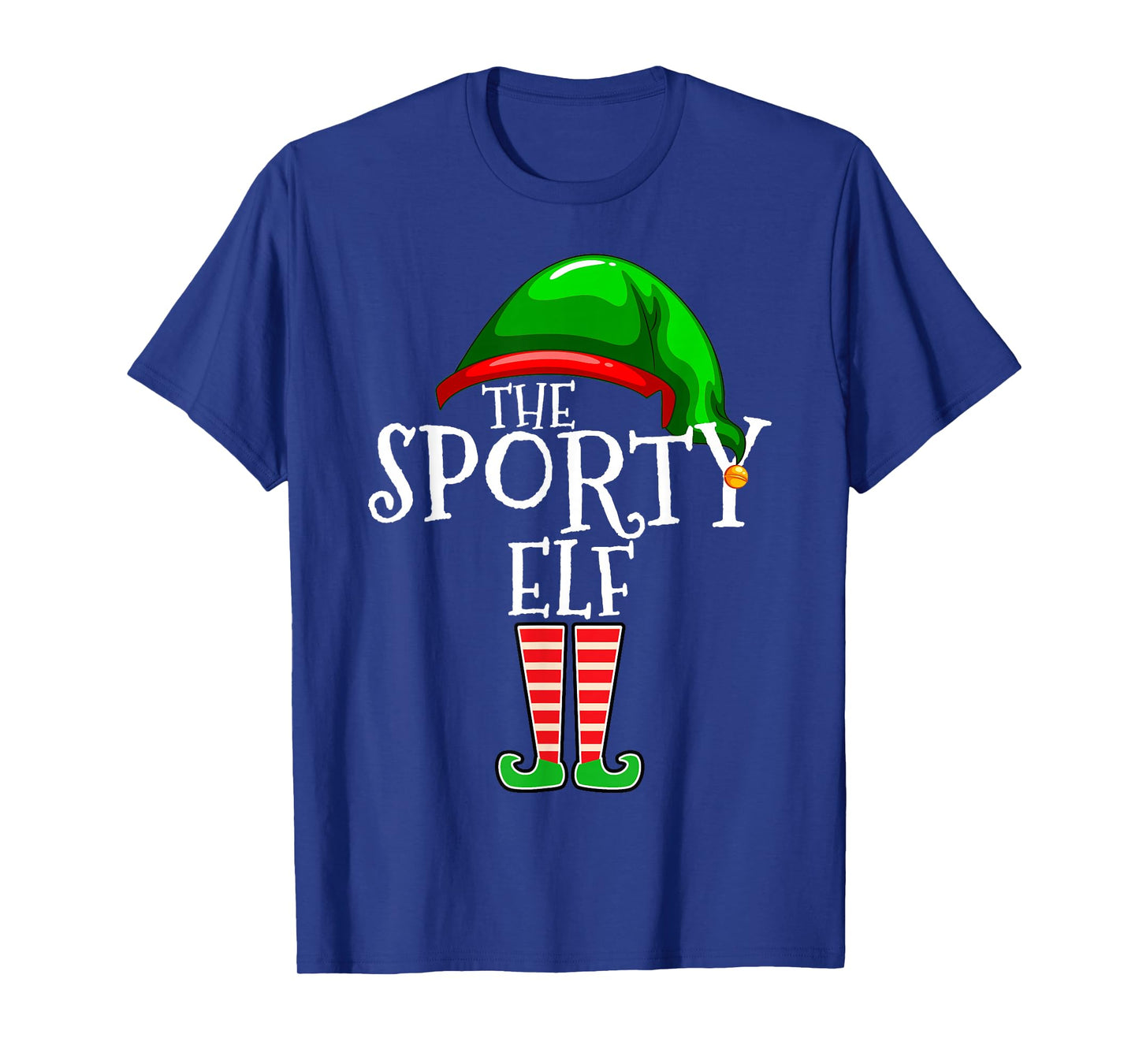 The Sporty Elf Family Matching Group Christmas T-Shirt