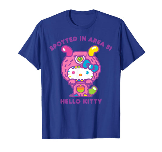 Hello Kitty Spotted in Area 51 Alien Sighting T-Shirt