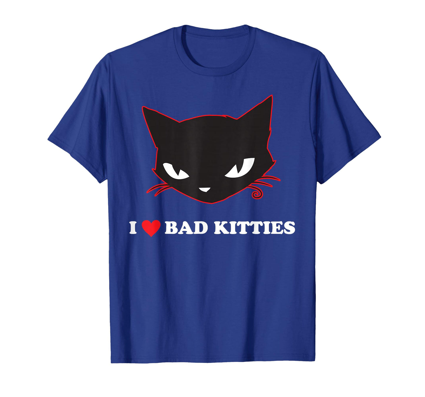 Emily The Strange I Heart Bad Kitties T-Shirt
