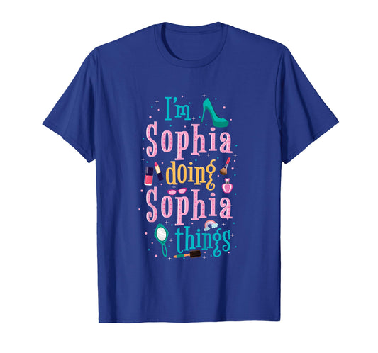 Cute shirt for kids or toddlers named Sophia T-Shirt