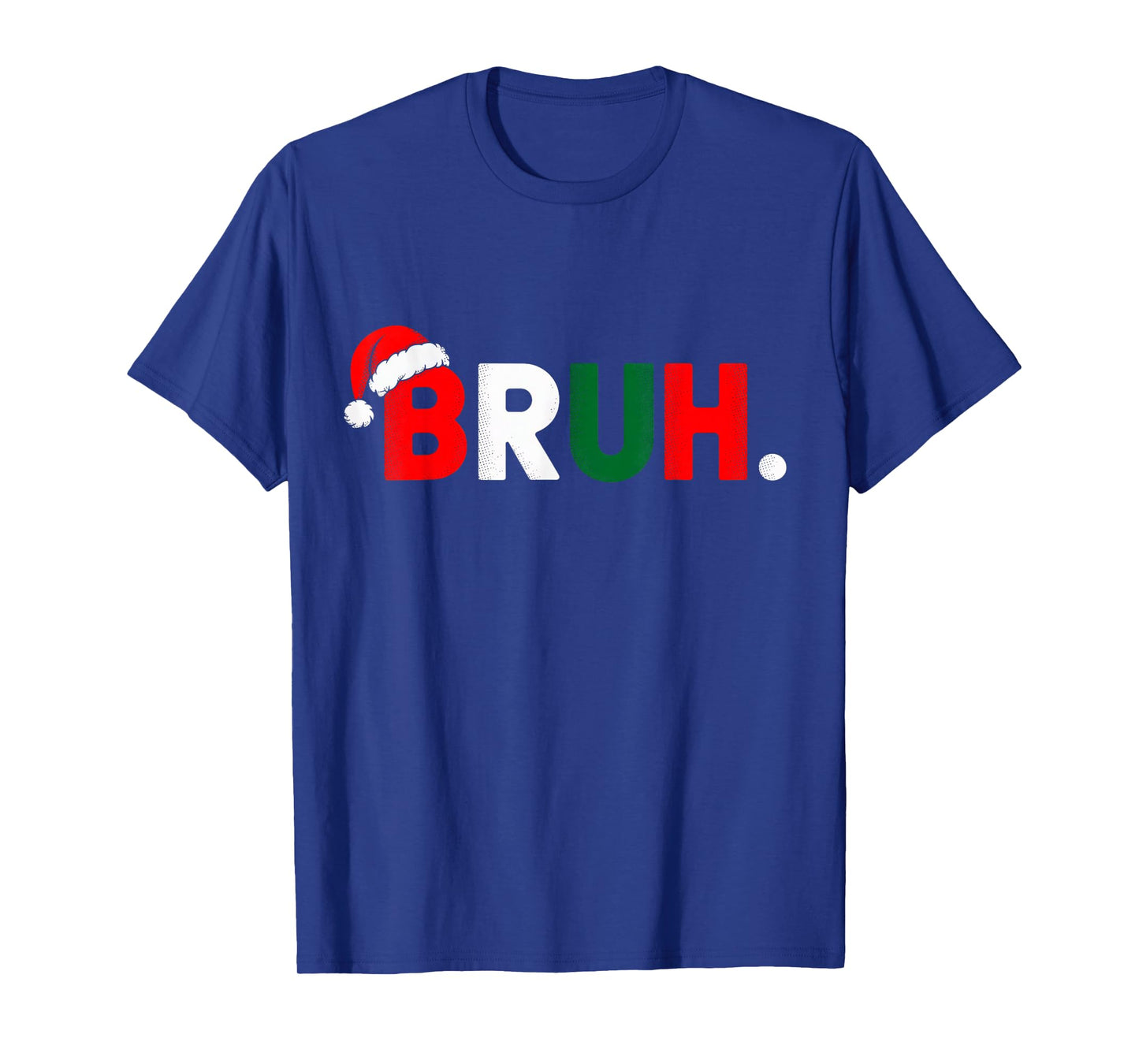 Bruh Funny Christmas for Men Teens Boys Kids Xmas Pajamas T-Shirt