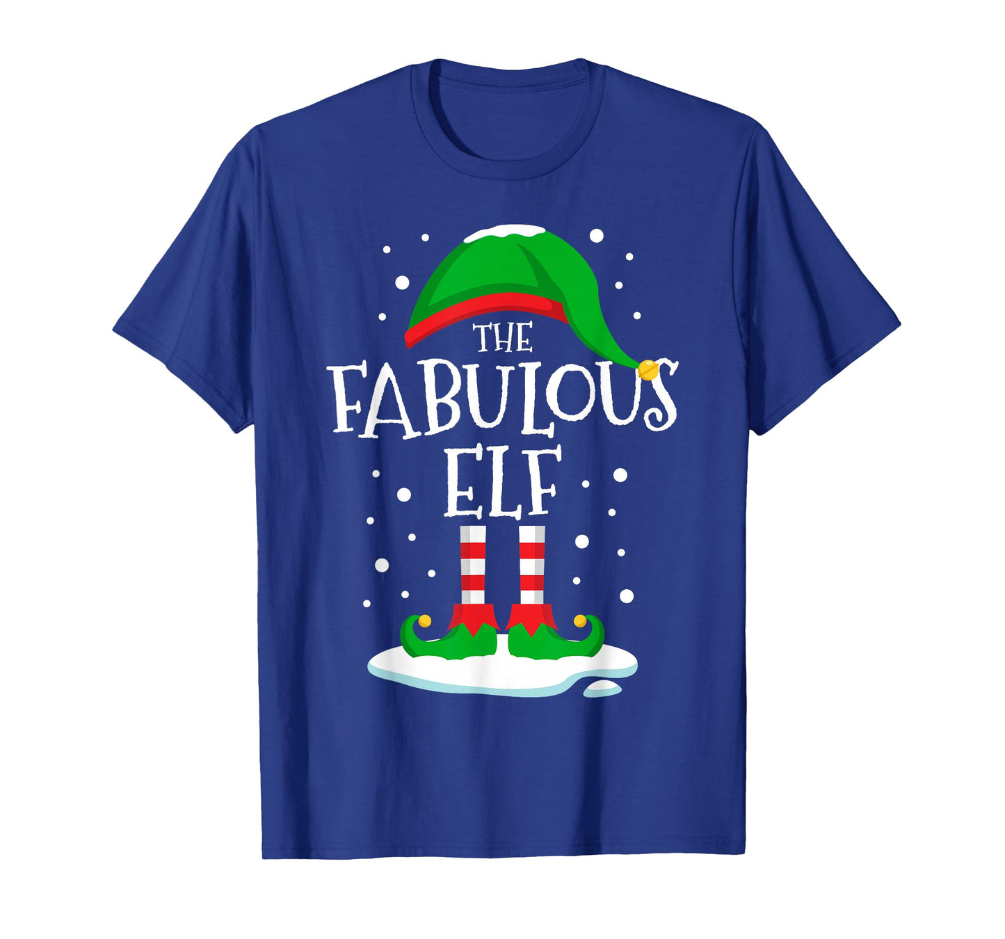 The Fabulous Elf Christmas Family Matching Xmas Group Funny T-Shirt