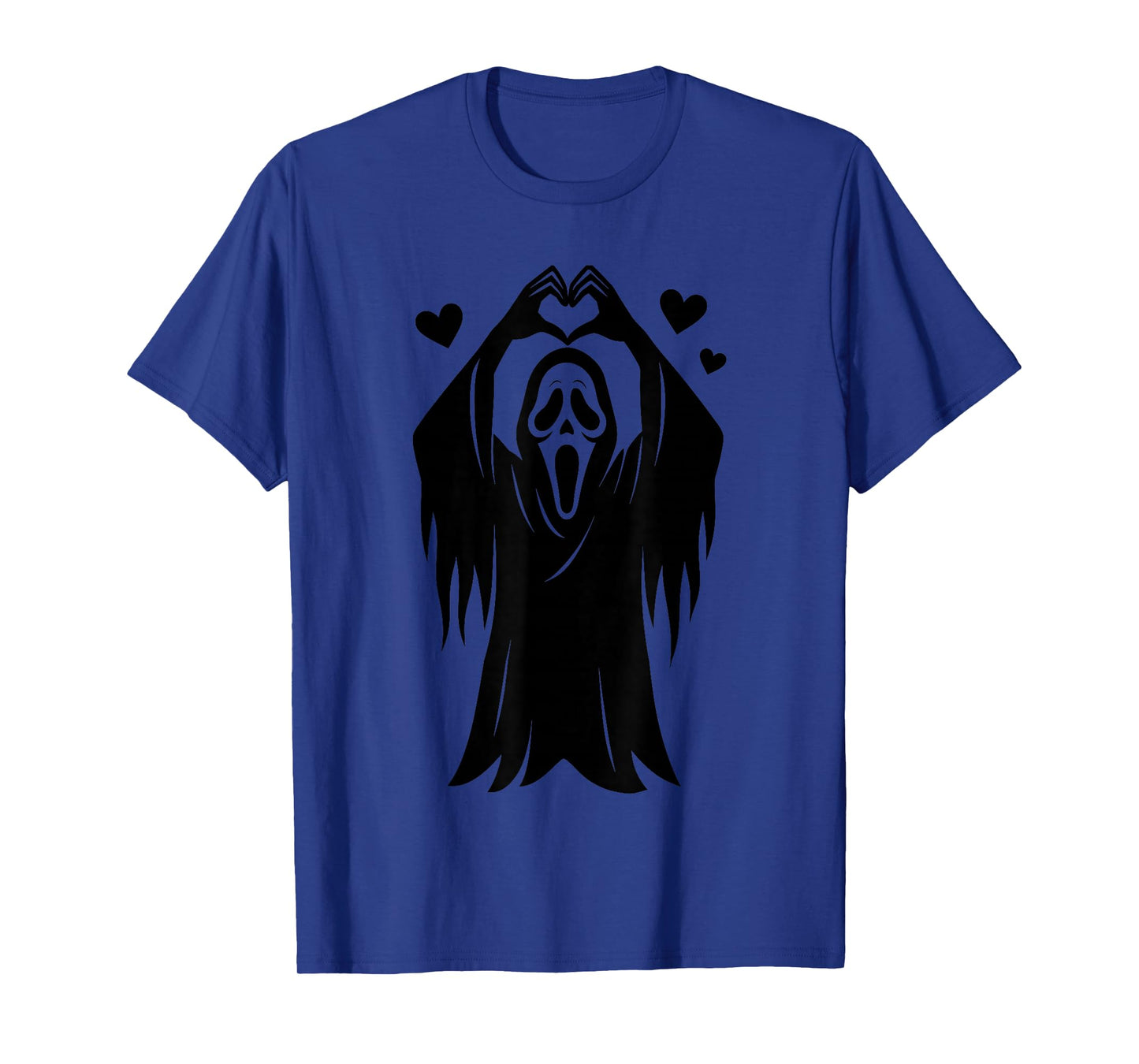 Creepy Horror Ghost Heart Hands, Happy Halloween T-Shirt
