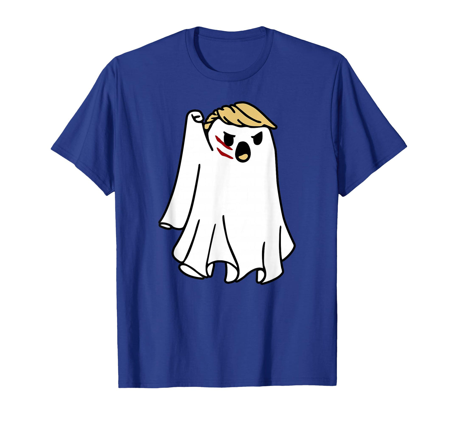 Halloween Ghost Trump Fist Pumped Fight Take America Back T-Shirt