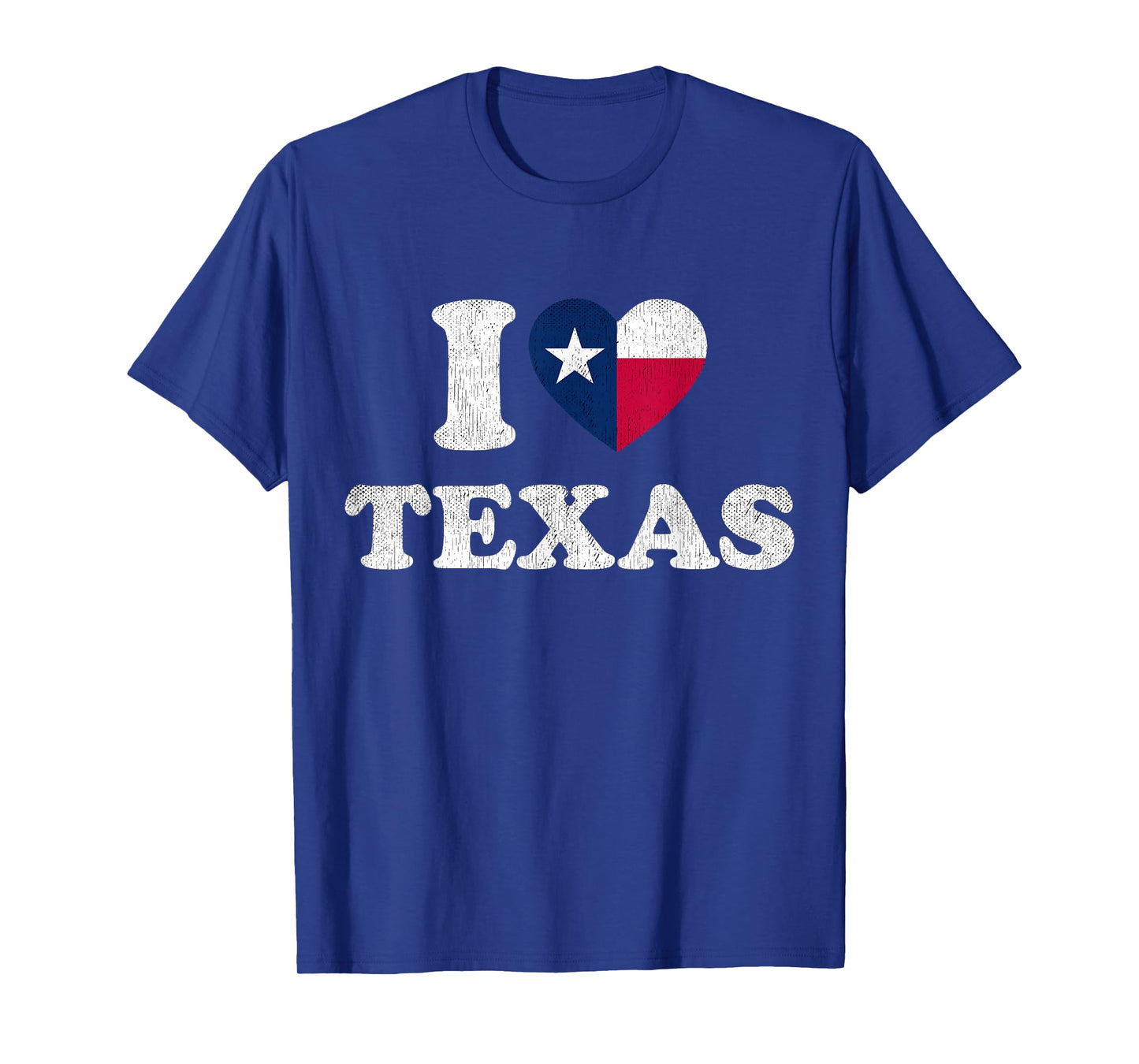 I Love Texas T-Shirt TX State Flag Tee Souvenir T-Shirt