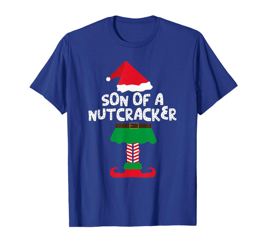Son Of A Nutcracker Elf Matching Christmas For Men And Boys T-Shirt