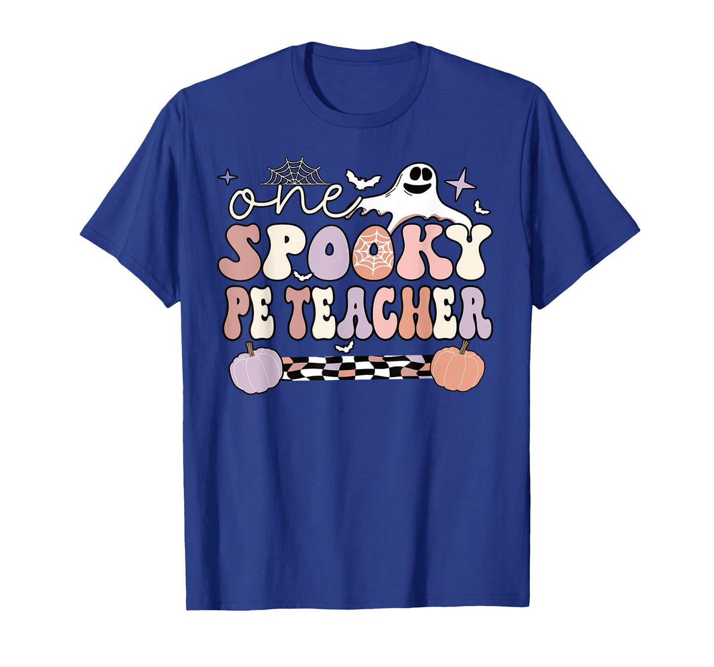 Spooky PE Teacher Halloween Physical Education Teacher Men Women T-Shirt