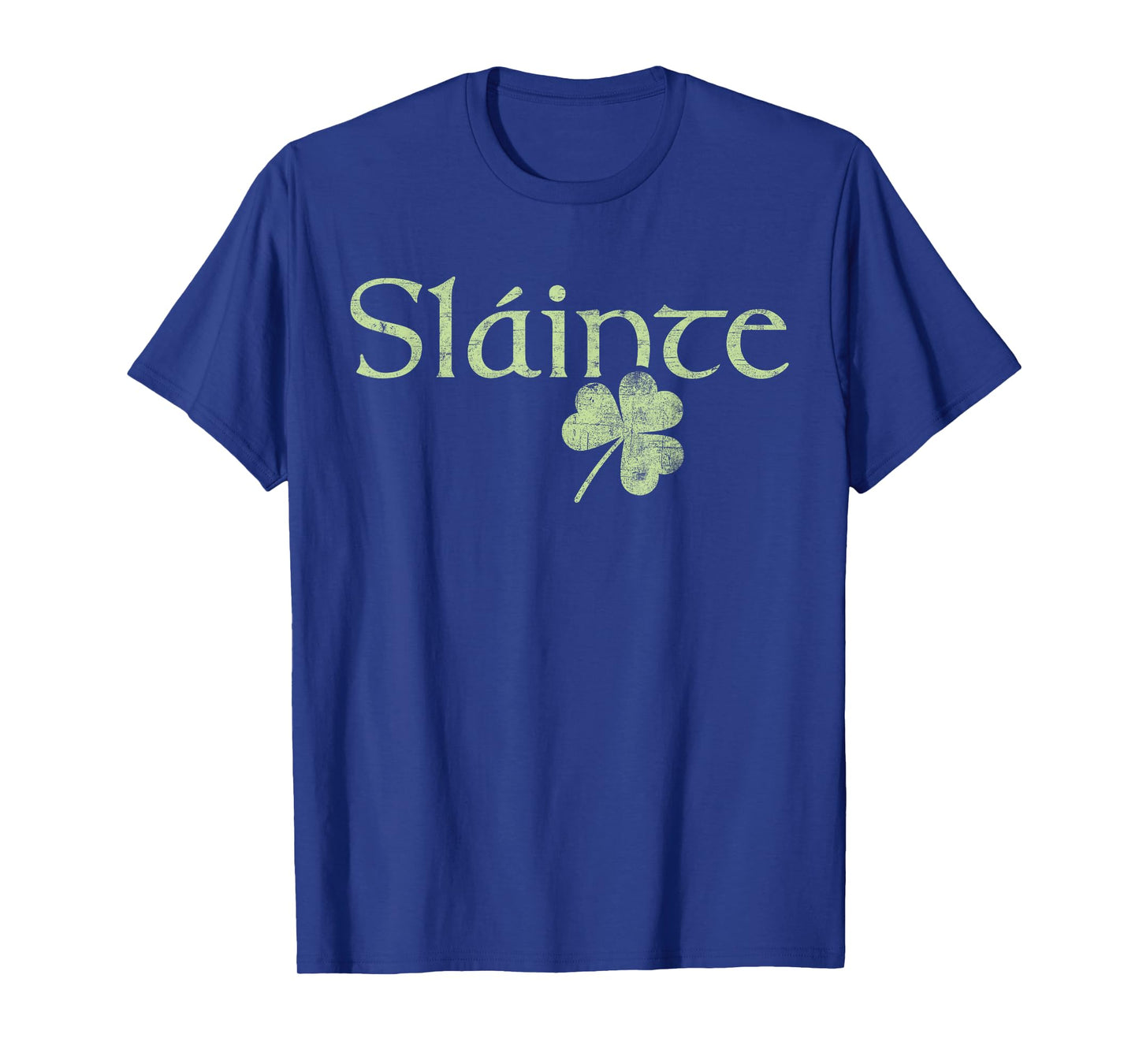 Slainte shamrock Irish lucky green Ireland St Patricks Day T-Shirt