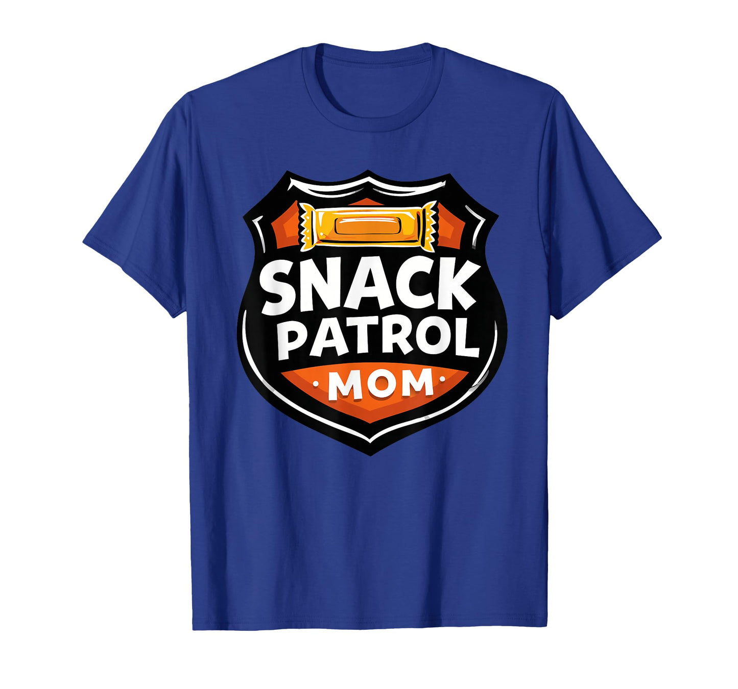 Snack Patrol Mom Halloween Badge T-Shirt
