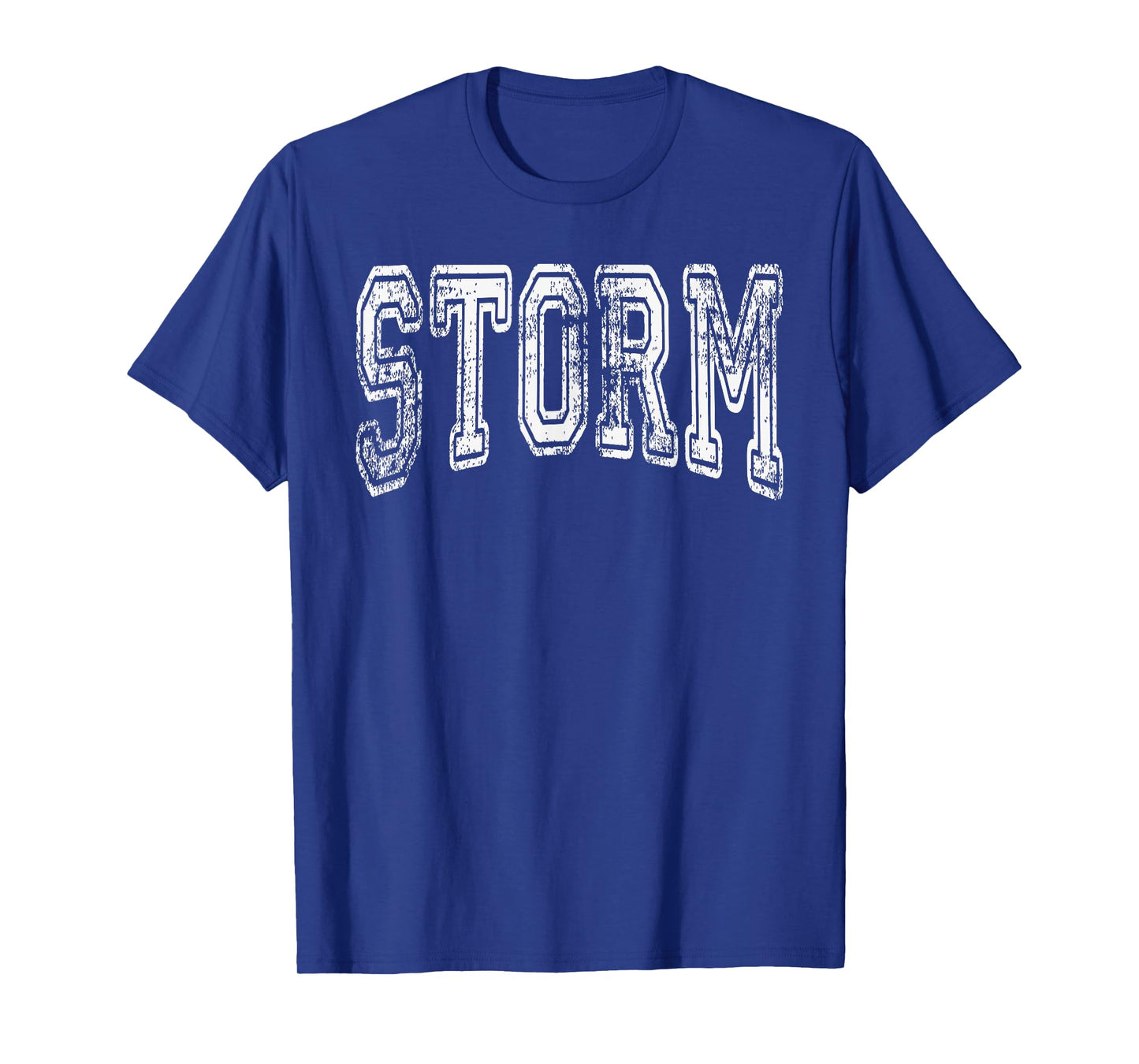 Storm Team Mascot Name Distressed Vintage School Sports Fan T-Shirt