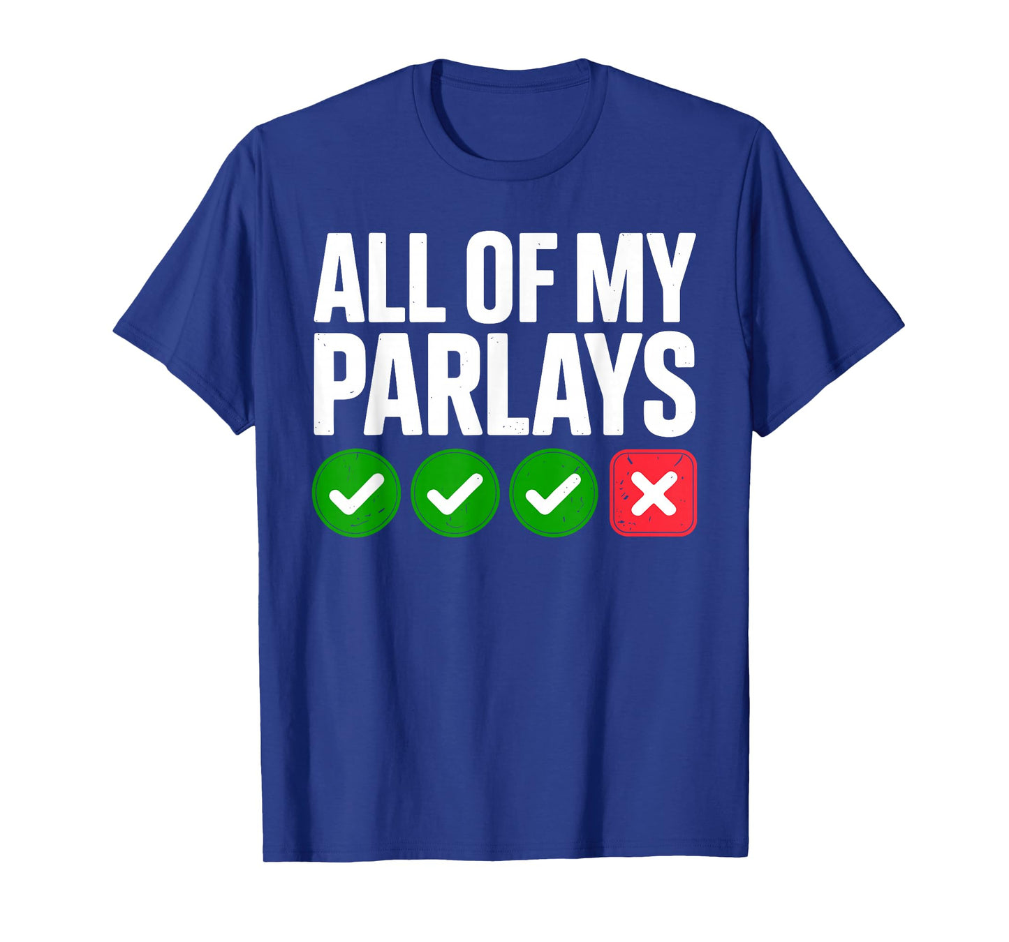 Best Sports Betting Art for Men Women Parlay Sports Gambler T-Shirt