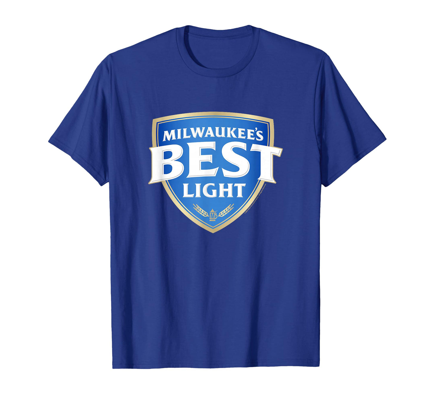 Coors Brewing Company Milwaukee's Best Light Shield Logo T-Shirt