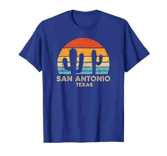 Retro Sunset San Antonio Texas T-Shirt