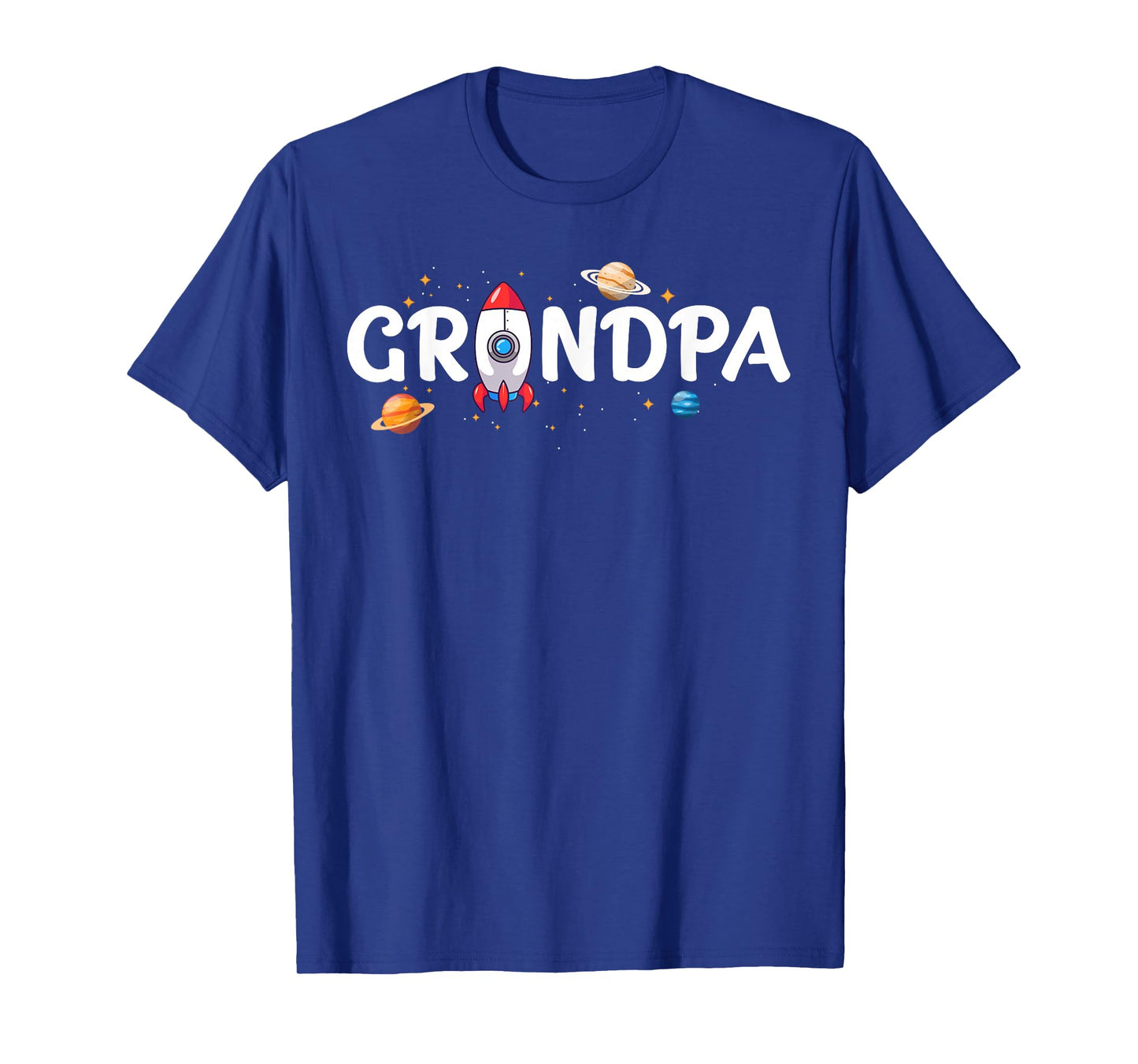 Grandpa of The Birthday Boy Astronaut 1st Birthday Family T-Shirt