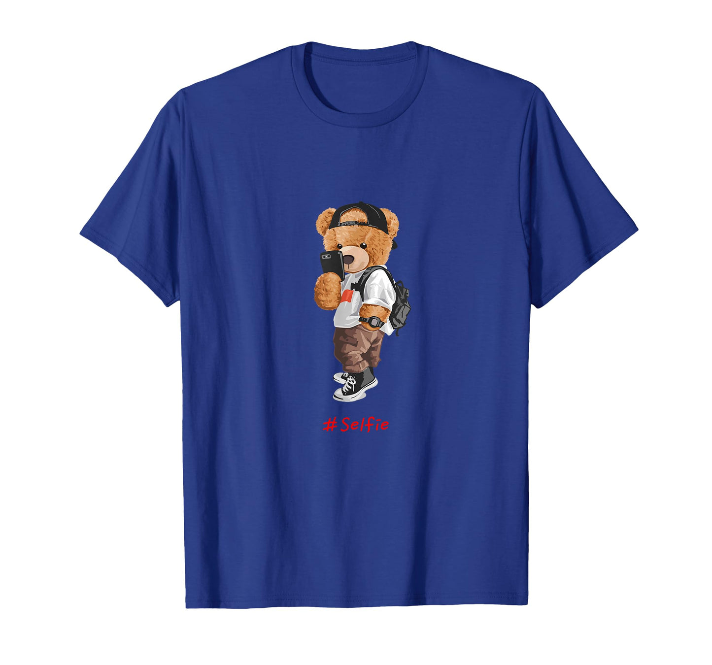 Men's Women's Kids Teddy Bear Graphic Cool Designs Funny T-Shirt Small