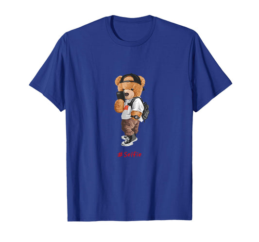 Men's Women's Kids Teddy Bear Graphic Cool Designs Funny T-Shirt Small