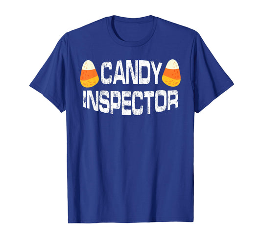 Halloween Candy Corn Inspector T Shirt Funny Gift Mens Women T-Shirt