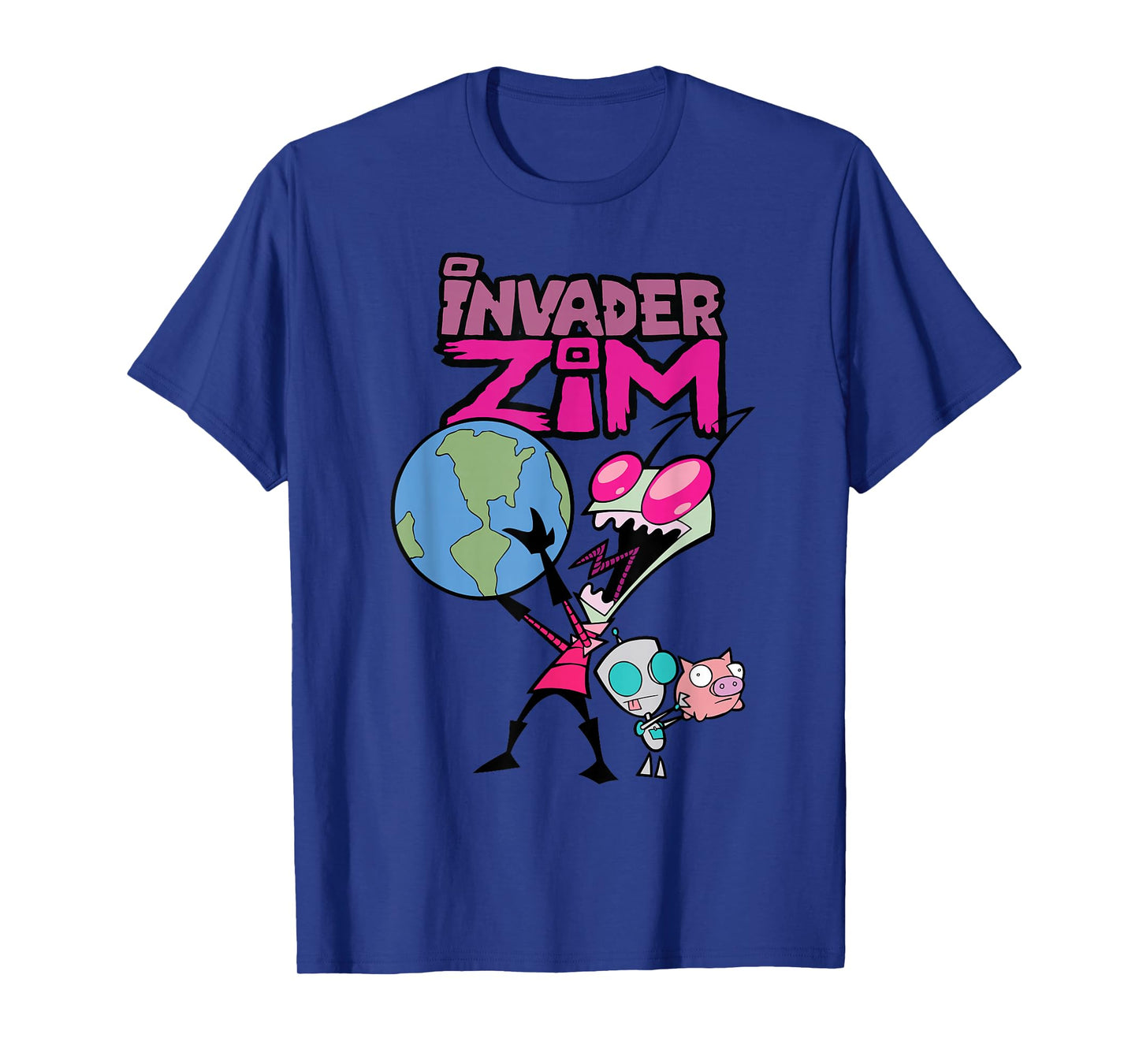 Invader Zim Holding World T-Shirt
