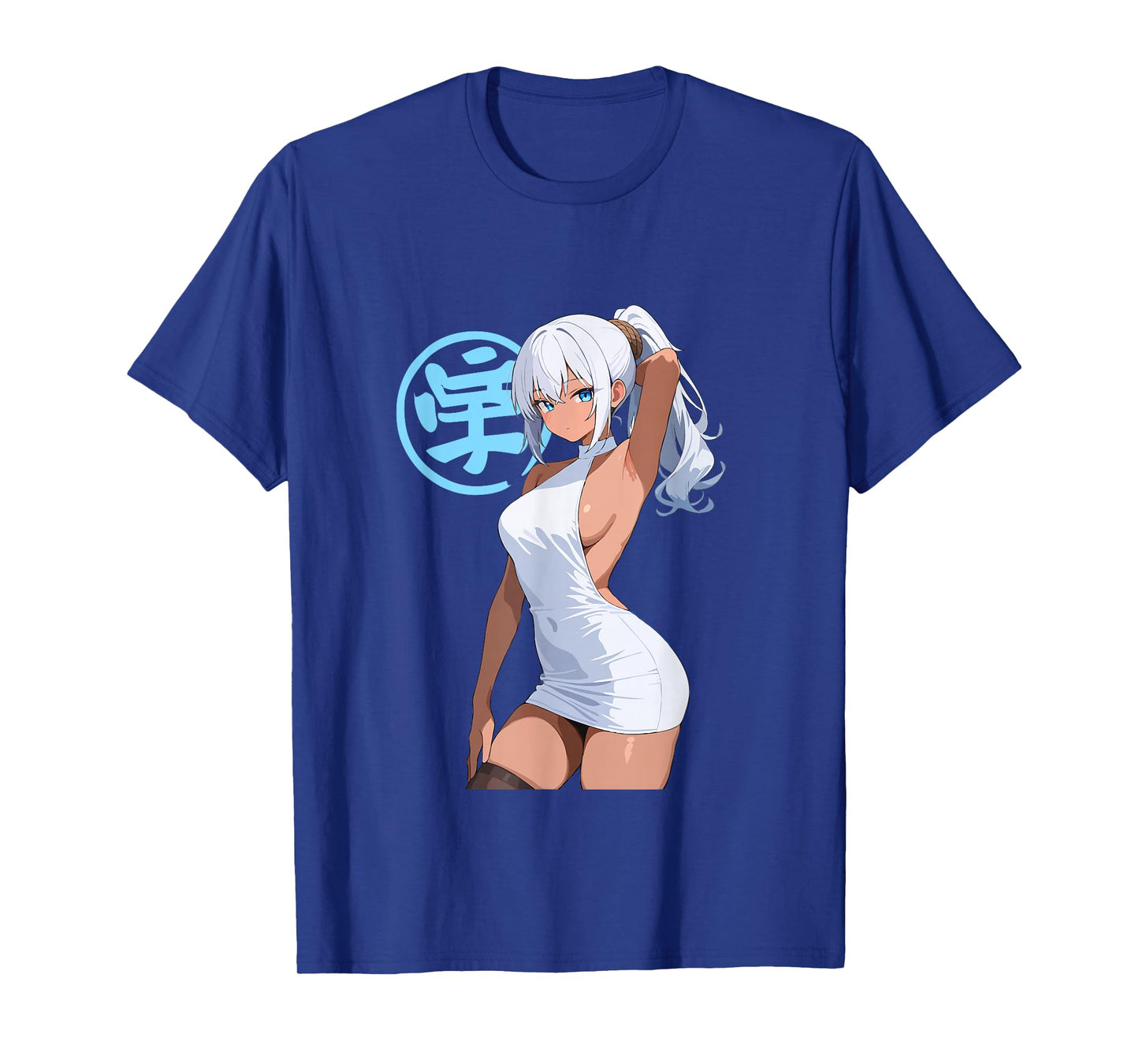 Sexy Waifu Anime Girl Dress Lingerie Japanese Art Style T-Shirt