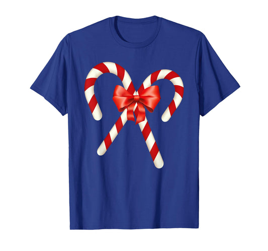 Candy Canes Christmas Shirt for Kids Candy Lover T-Shirt