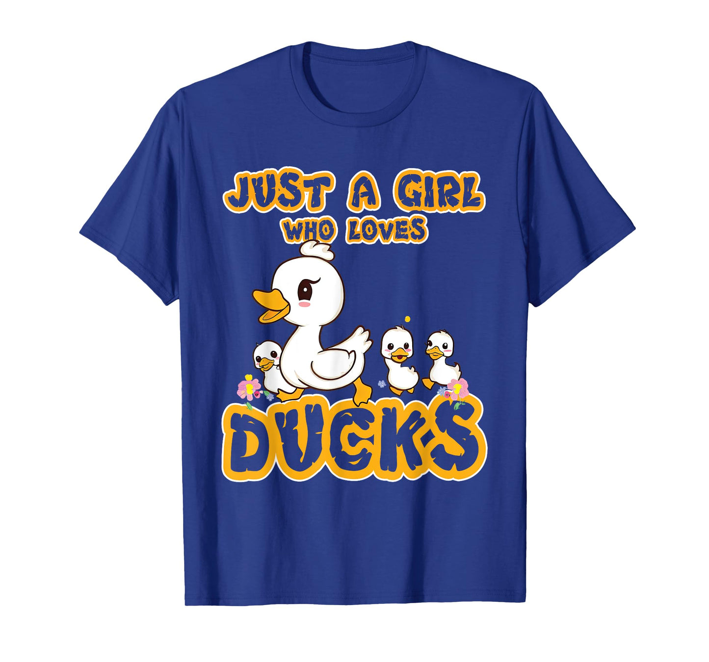 Just A Girl Who Loves Ducks - Duck Family T-Shirt