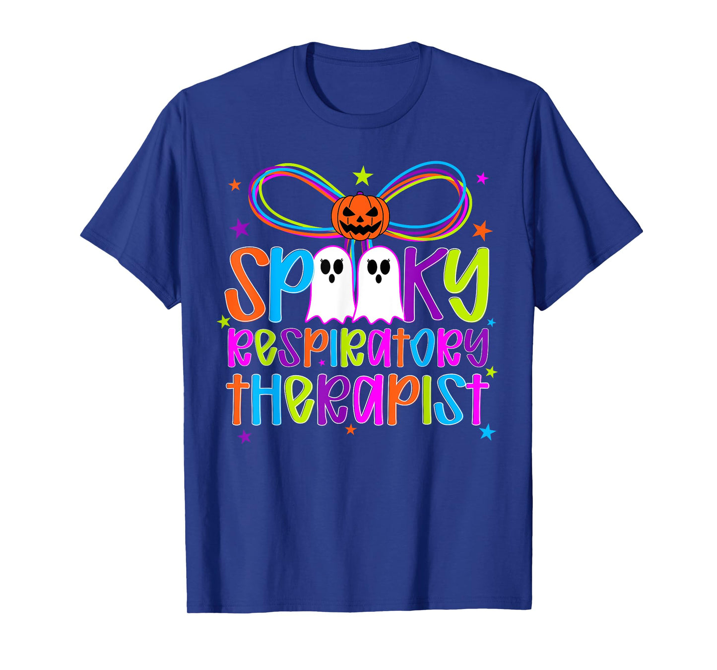 Spooky Respiratory Therapist Halloween Respiratory Therapy T-Shirt