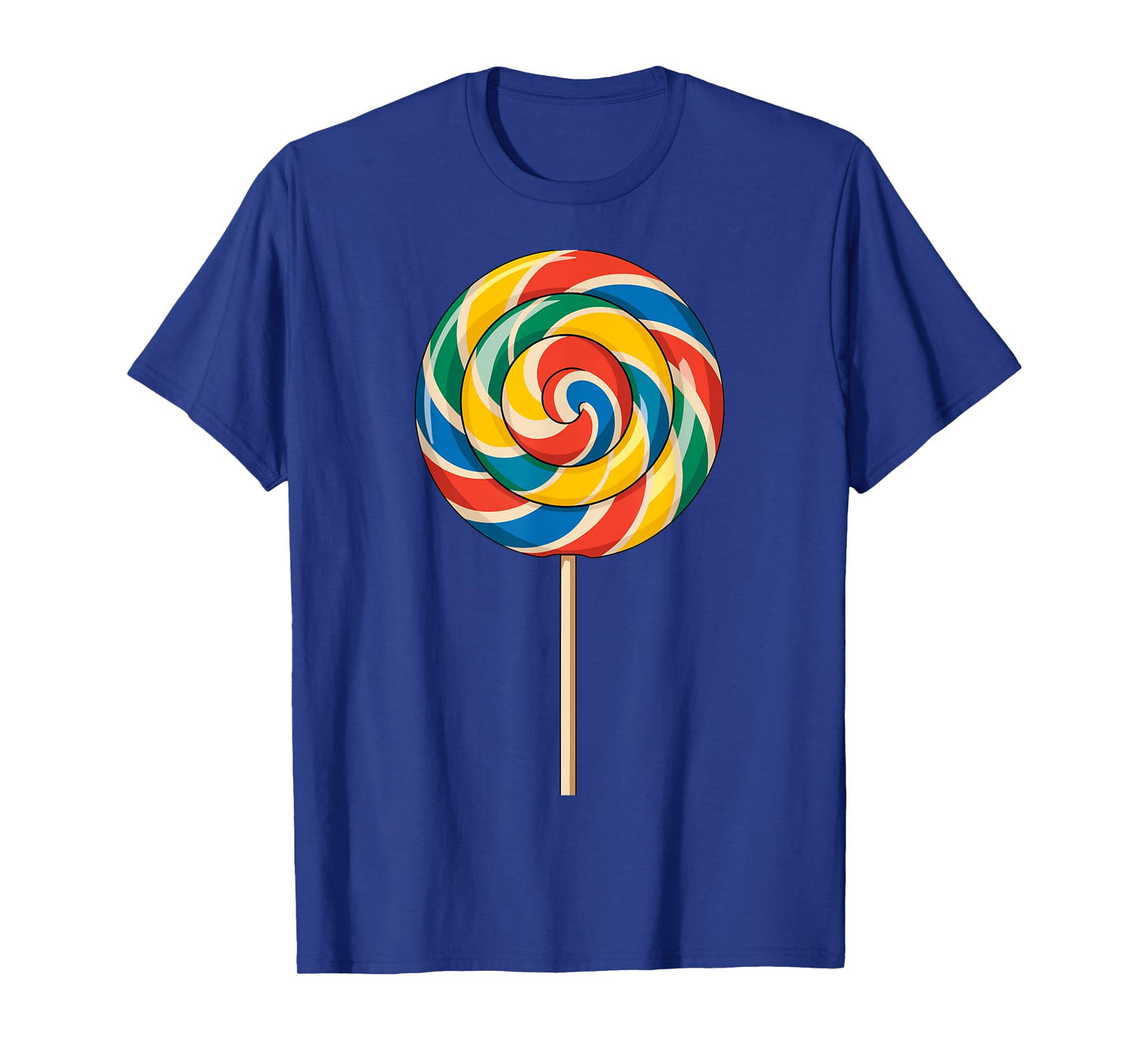 Colorful Lollipop Candy Sweet Rainbow Snack T-Shirt