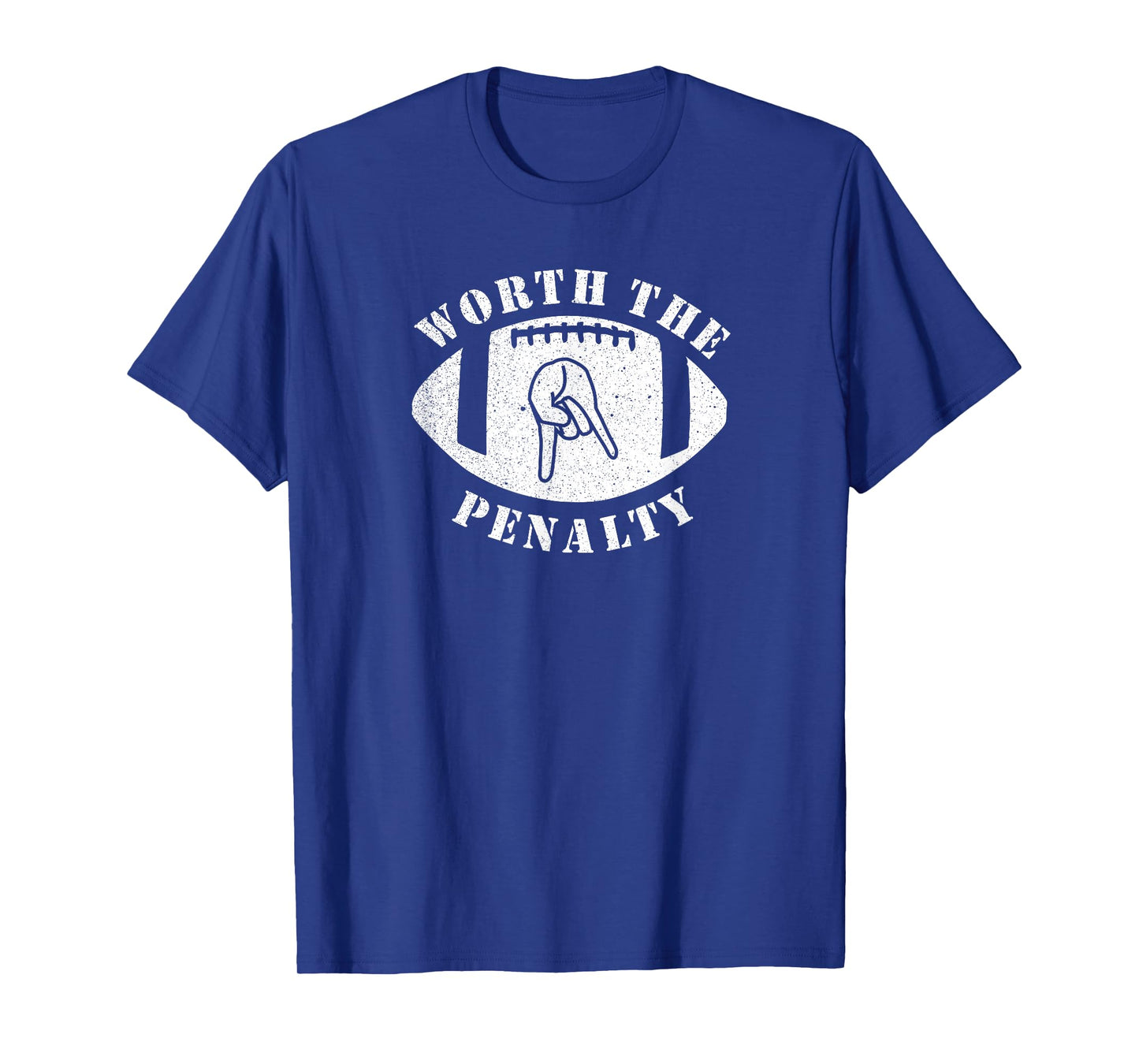 Horns Down Worth The Penalty Oklahoma Texas Red River T-Shirt