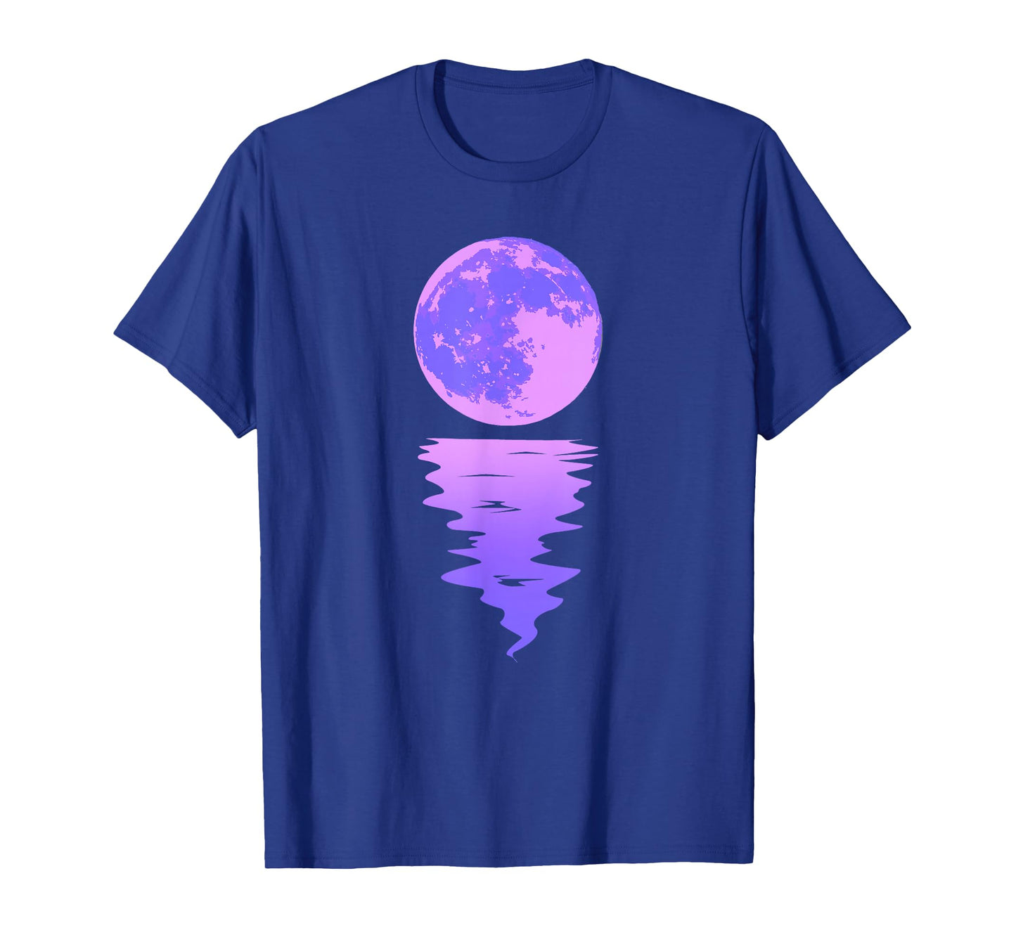Vaporwave Aesthetic Purple Moon Pastel Moonlight Graphic T-Shirt