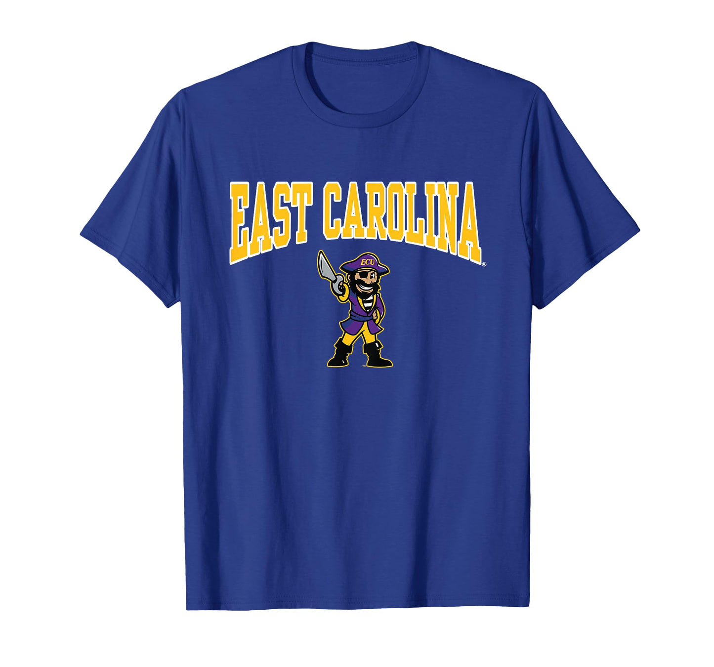 Kids East Carolina Pirates Kids Mascot Purple Officially Licensed T-Shirt