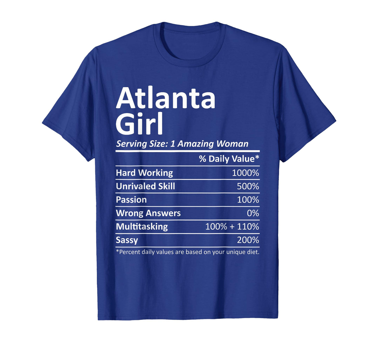ATLANTA GIRL GA GEORGIA Funny City Home Roots USA Gift T-Shirt