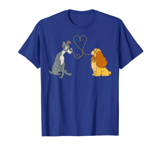 Disney Lady and The Tramp Bella Notte T-Shirt Small