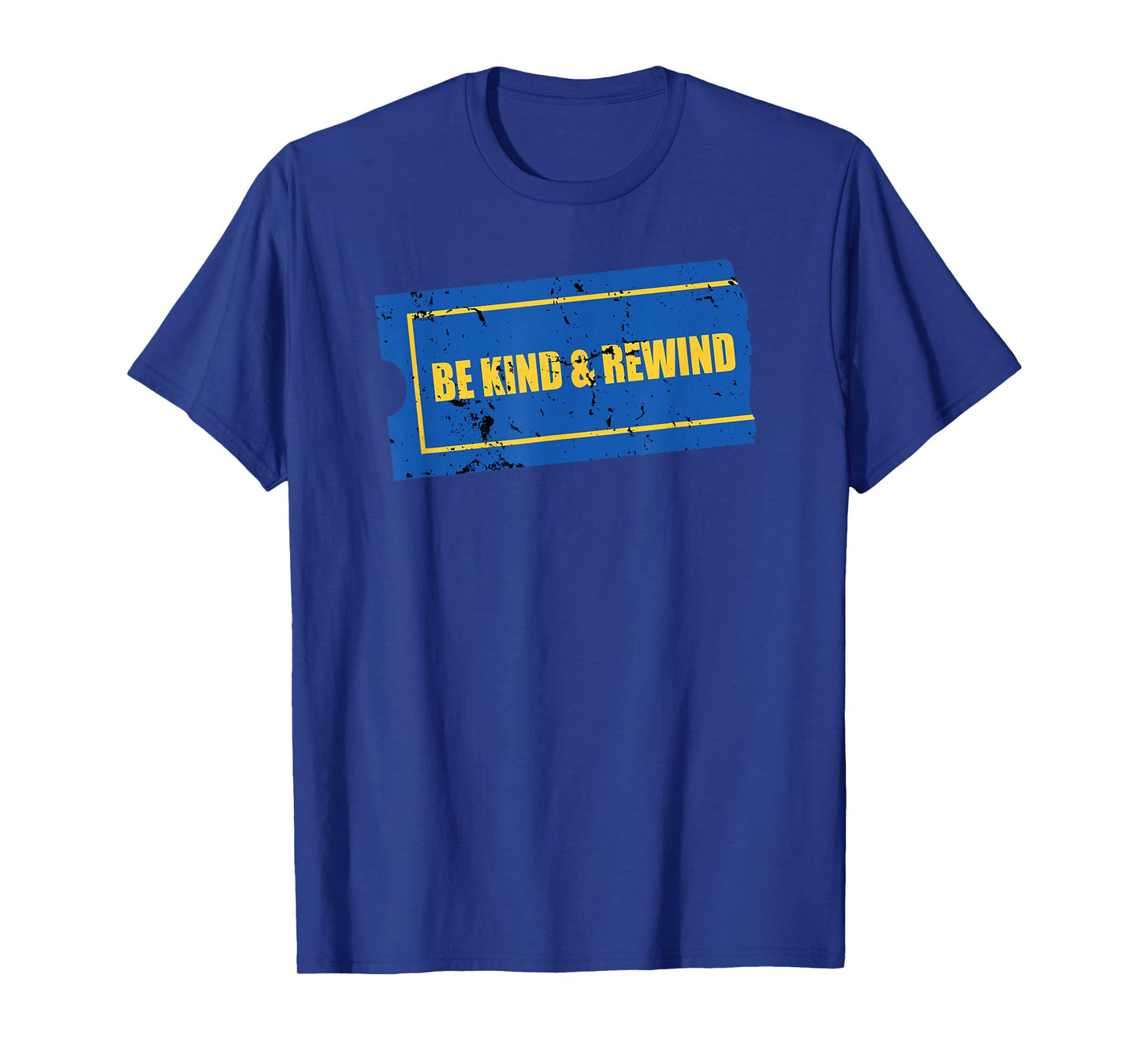 Be Kind and Rewind - Funny Retro Movie Theatre Gift T-Shirt