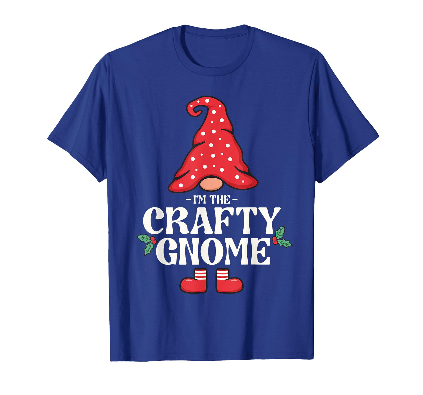 The Crafty Gnome Funny Family Matching Group Christmas T-Shirt
