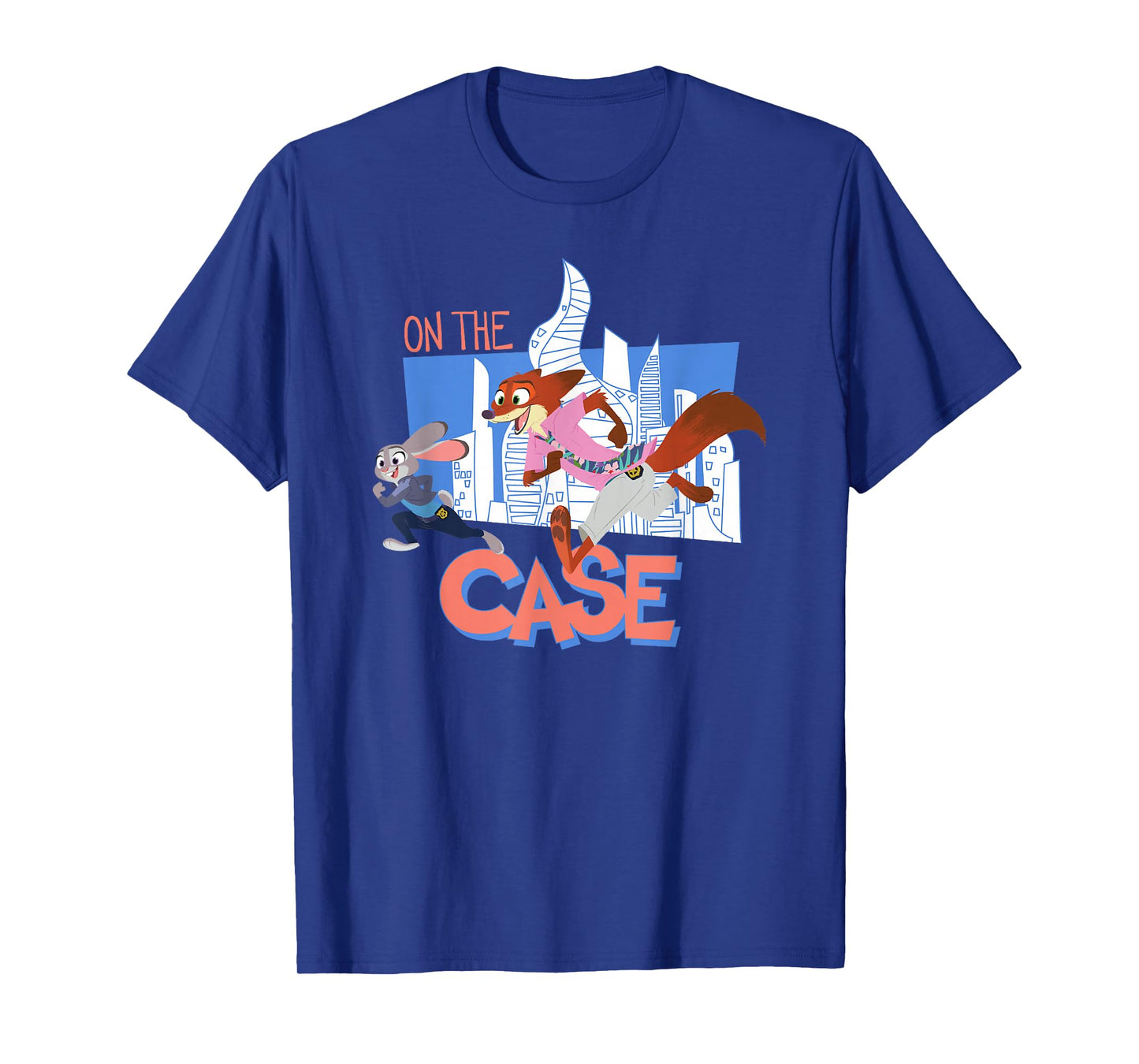 Disney Zootopia 2 On The Case Judy and Nick City Shot T-Shirt