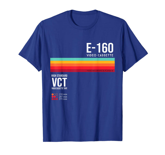 Vintage 80s video cassette tape Retro T-Shirt