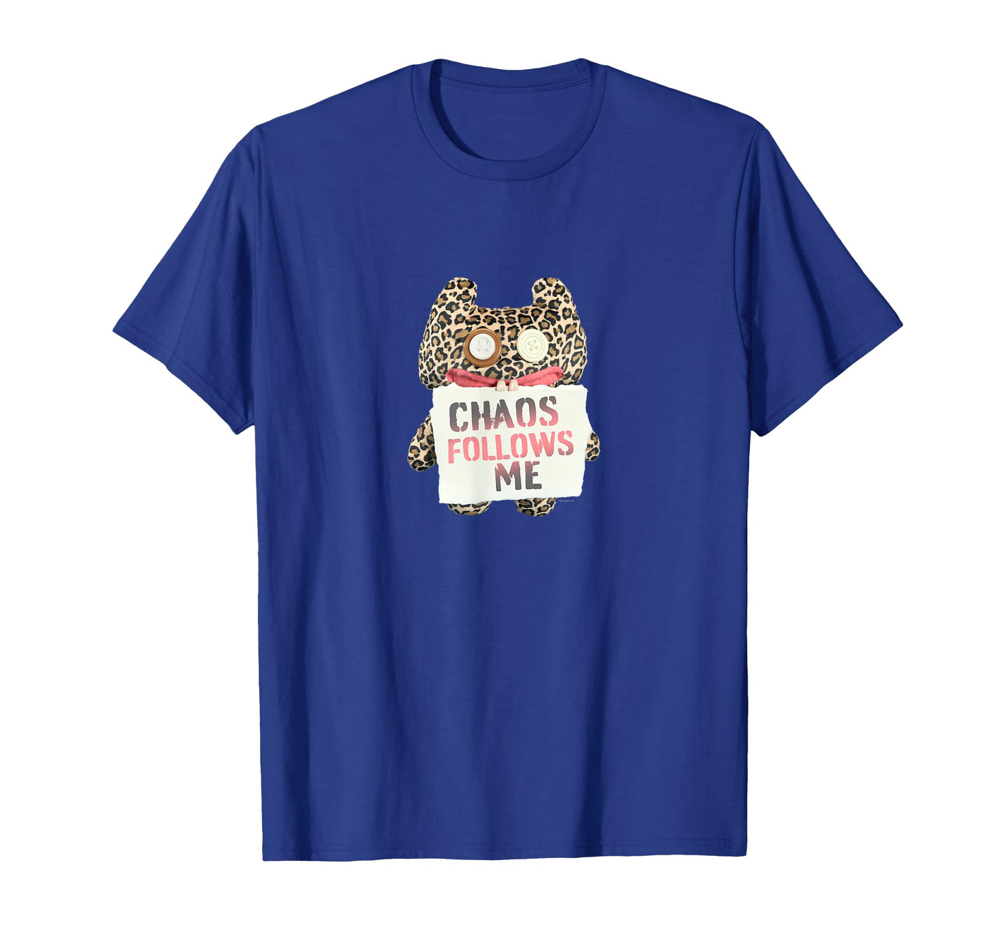 Fuggler Chaos Follows Me Animal Print Monster T-Shirt