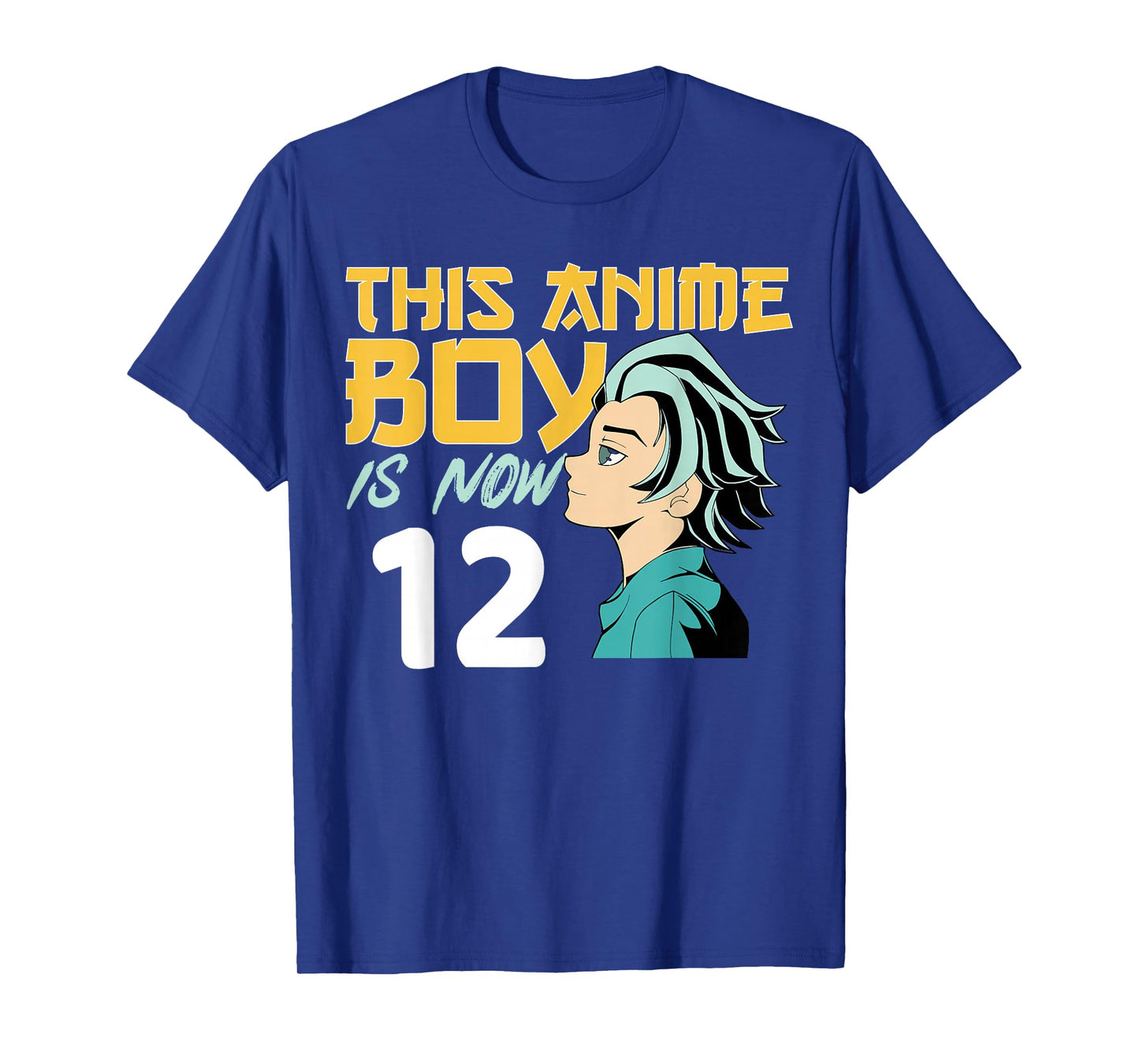 This Anime Boy Is Now 12 Years Old 12 th Birthday Boy T-Shirt