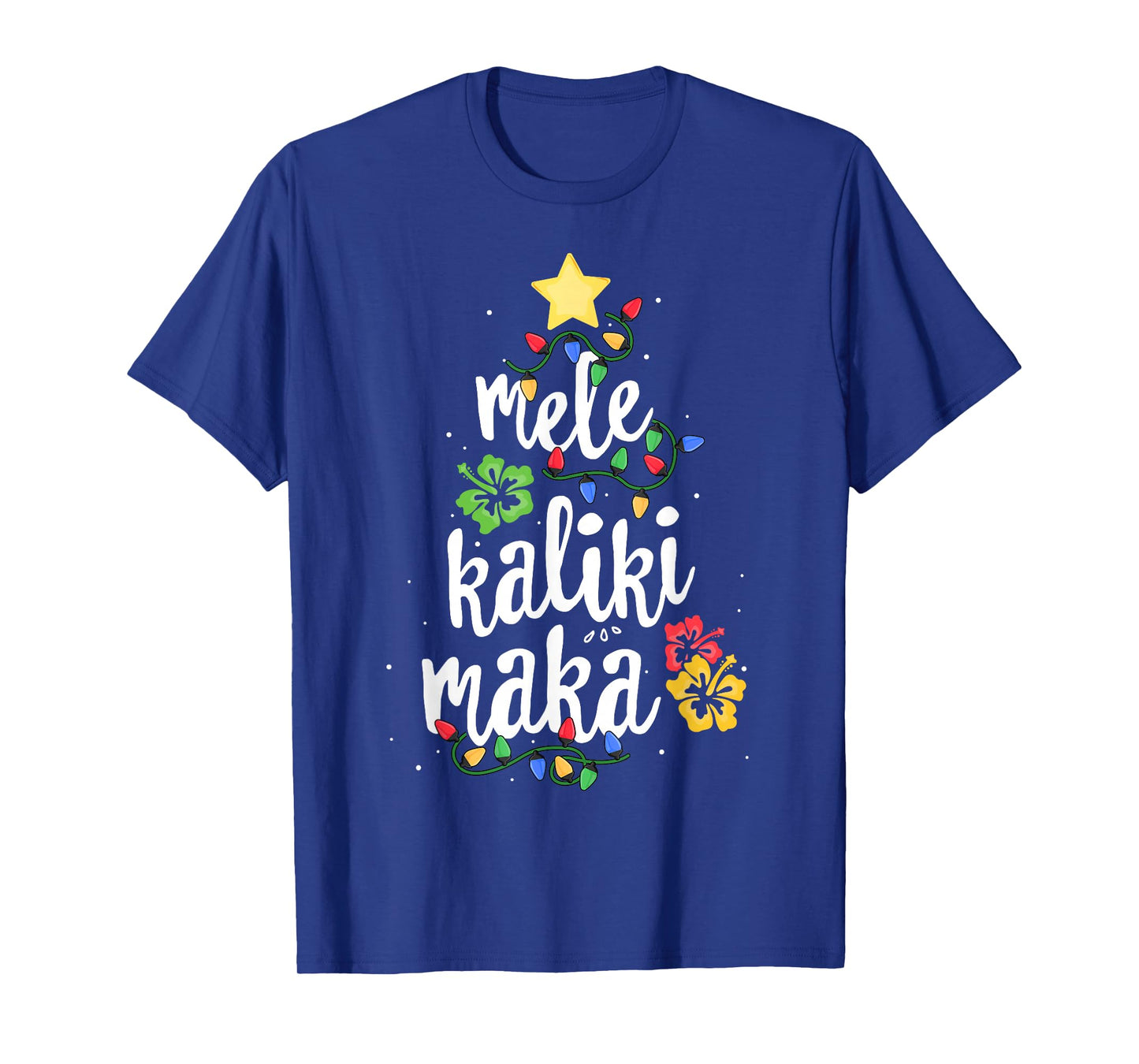 Mele Kalikimaka For Women Hawaiian Hawaii Christmas T-Shirt