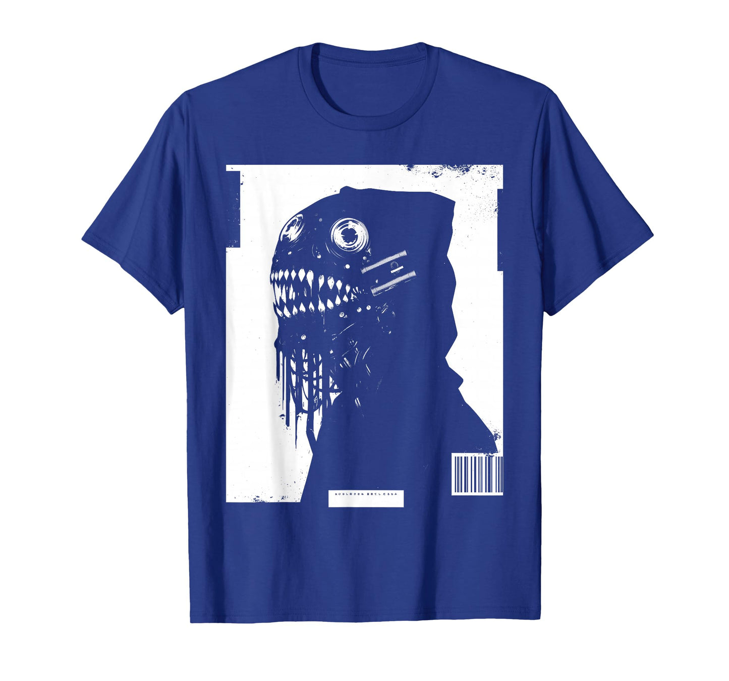 Horror Techwear Ghoul Futuristic Grunge Cybergoth Gothic T-Shirt