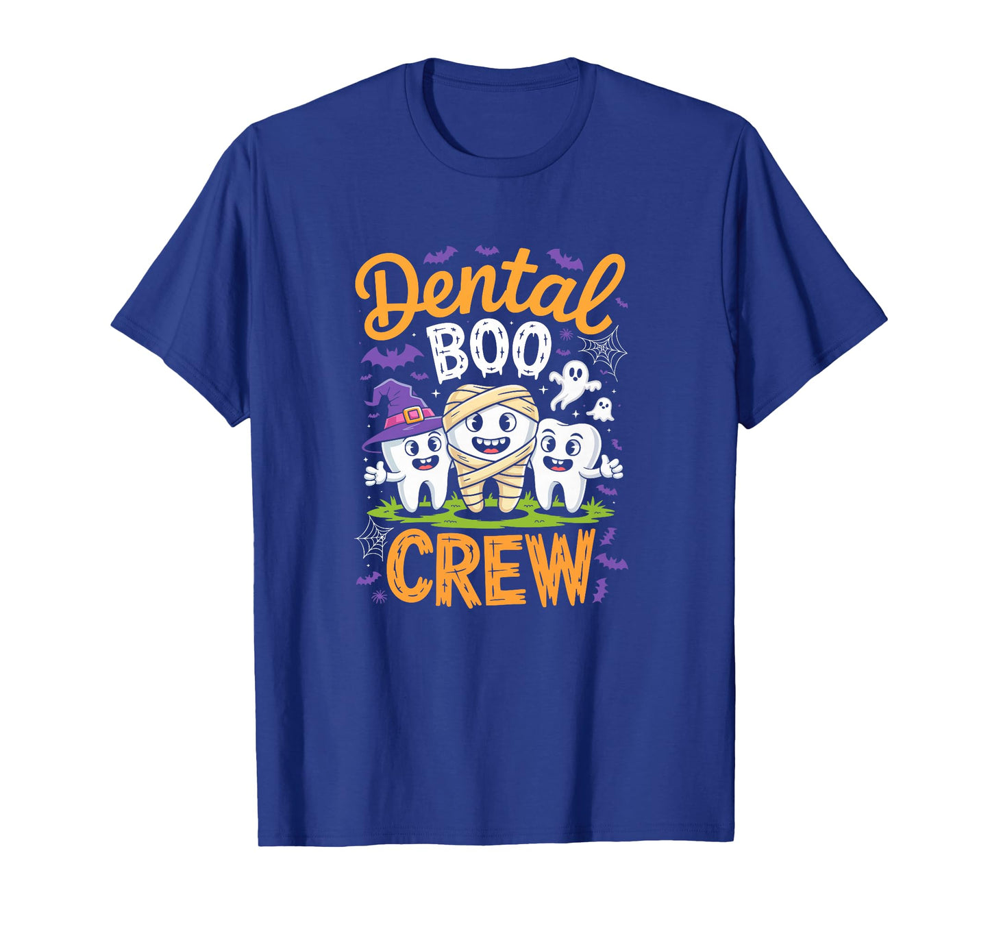 Dental Boo Crew Shirt Funny Men Women Kids Halloween Costume T-Shirt