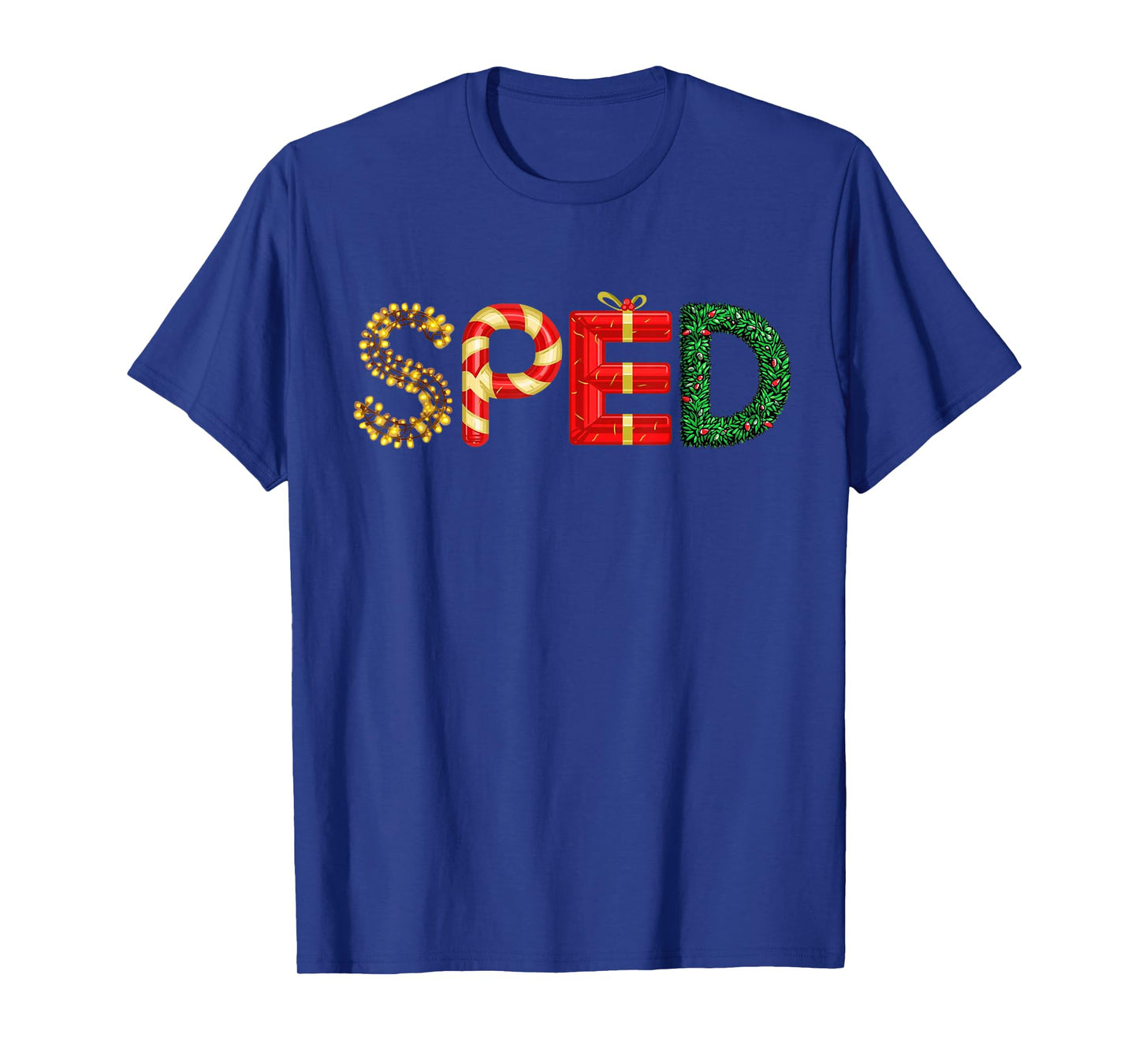 Special Education Teacher SPED Christmas Squad School Team T-Shirt